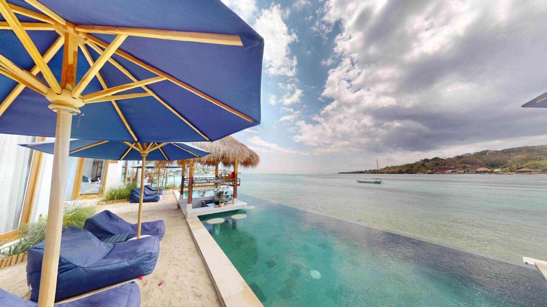 Segara Seaside Resort Lembongan Buitenkant foto